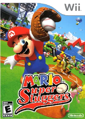 Mario Super Sluggers box cover front